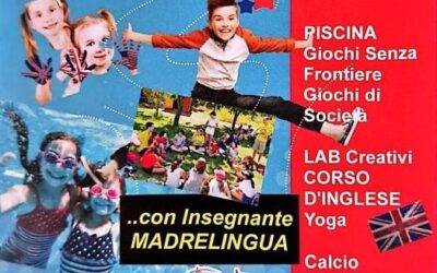 IMMERGI I TUOI BAMBINI IN UNA ESTATE DI AVVENTURA IN LINGUA INGLESE!!
